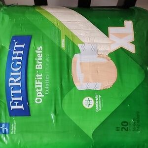 Medline FITRight OptiFit 20 Underwear Briefs XL  Breathable Wicks Away Moisture